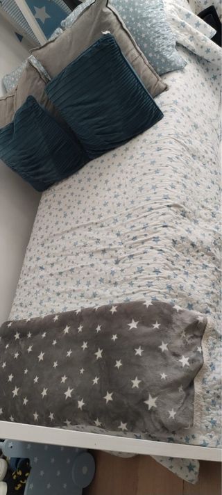 Colcha niño estrellas