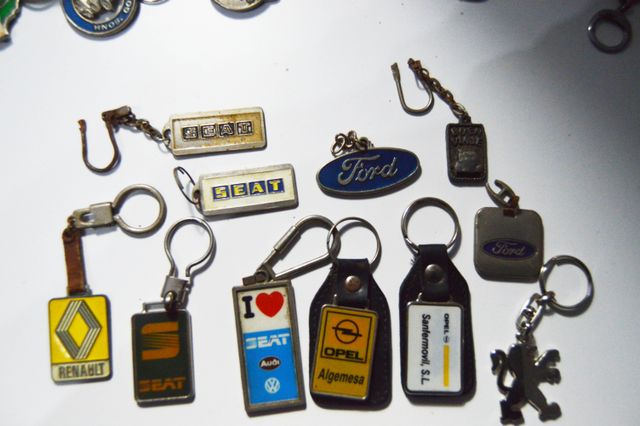 Porta-chaves da marca automóvel