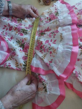 Vestido de sevillanas