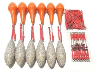 ⬆️ 12 Plomos Pesca Surfcasting - grapas,  urfes. 