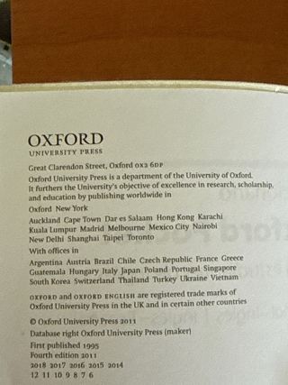 Diccionario Oxford Pocket