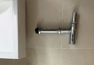 Lavabo blanco suspender o apoyar