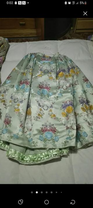 Traje fallera niña de 5 a 10 años