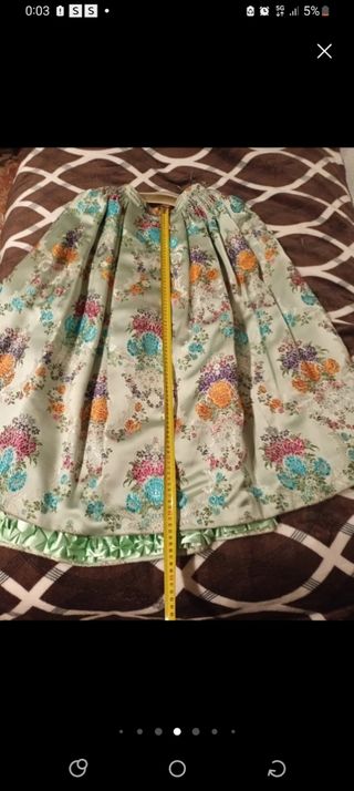 Traje fallera niña de 5 a 10 años