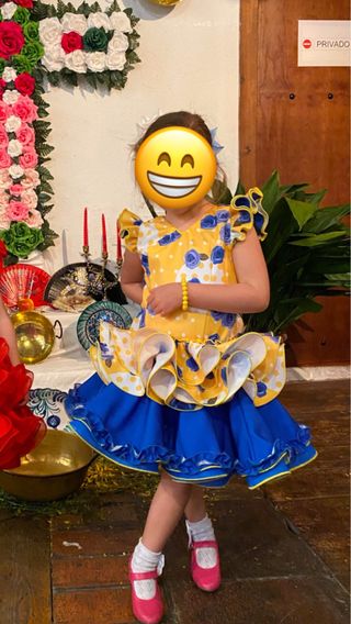 Vestido de gitana talla 6