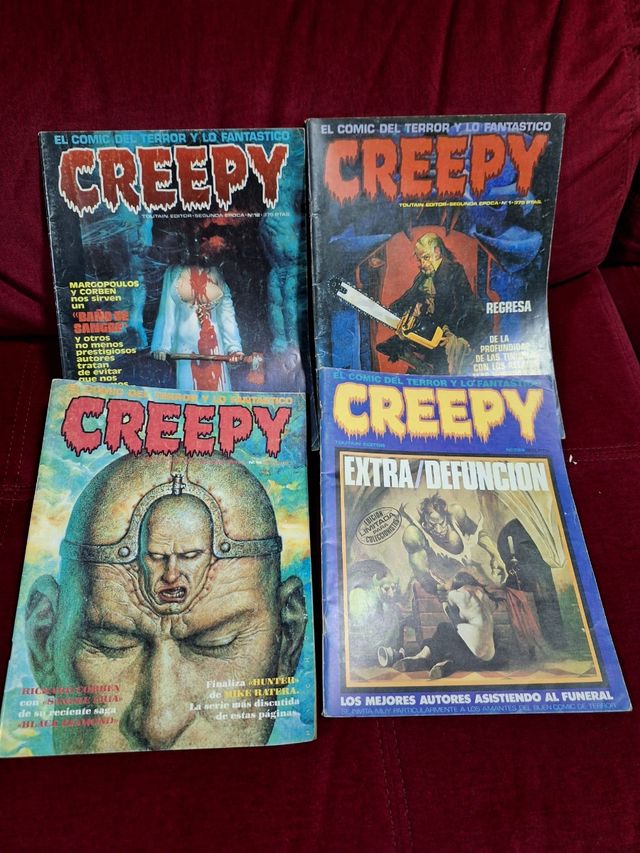 Creepy extra defunción y tres mas