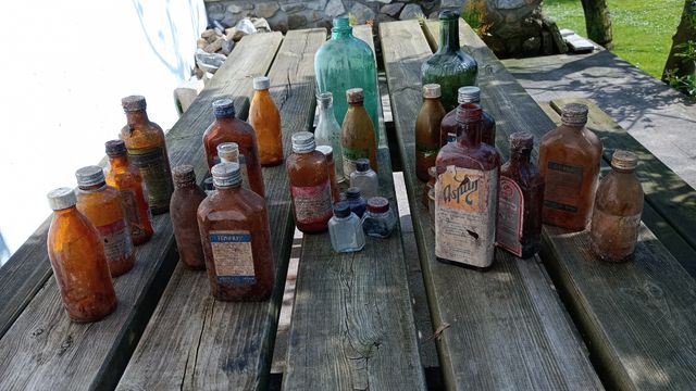 Frascos viejos