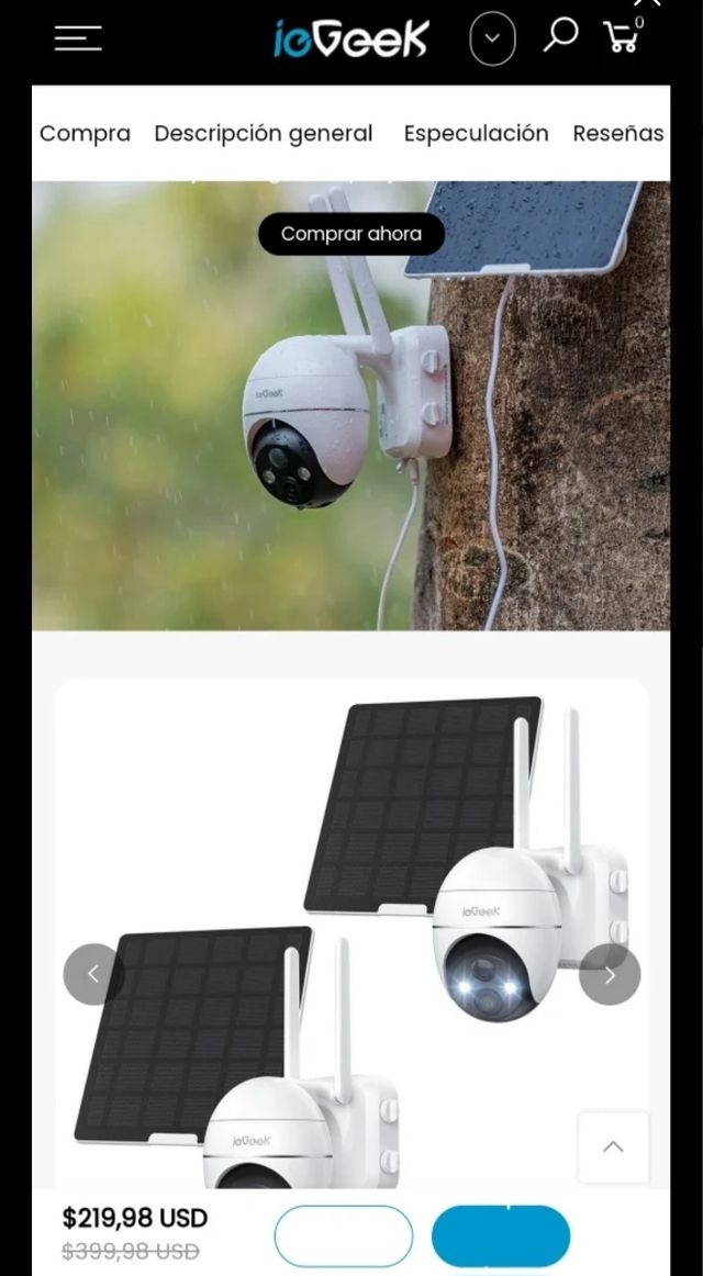 Camara vigilancia eGeel 4g