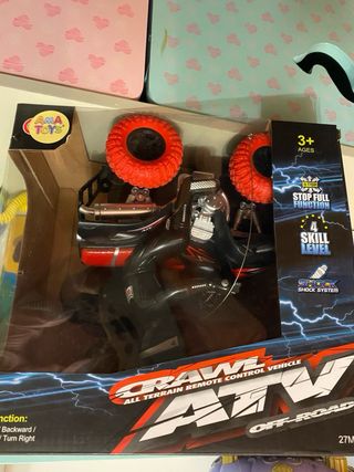 Juguete moto todoterreno teledirigida