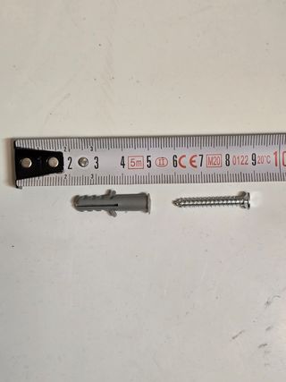 Conjuntos parafusos e buchas