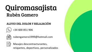 QUIROMASAJISTA PROFESIONAL
