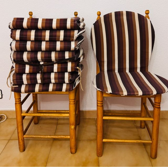 Cojines con respaldo