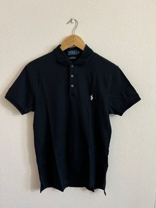 Polo Ralph Lauren negro Slim fit