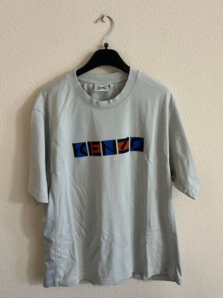 Camiseta Kenzo gris azulado