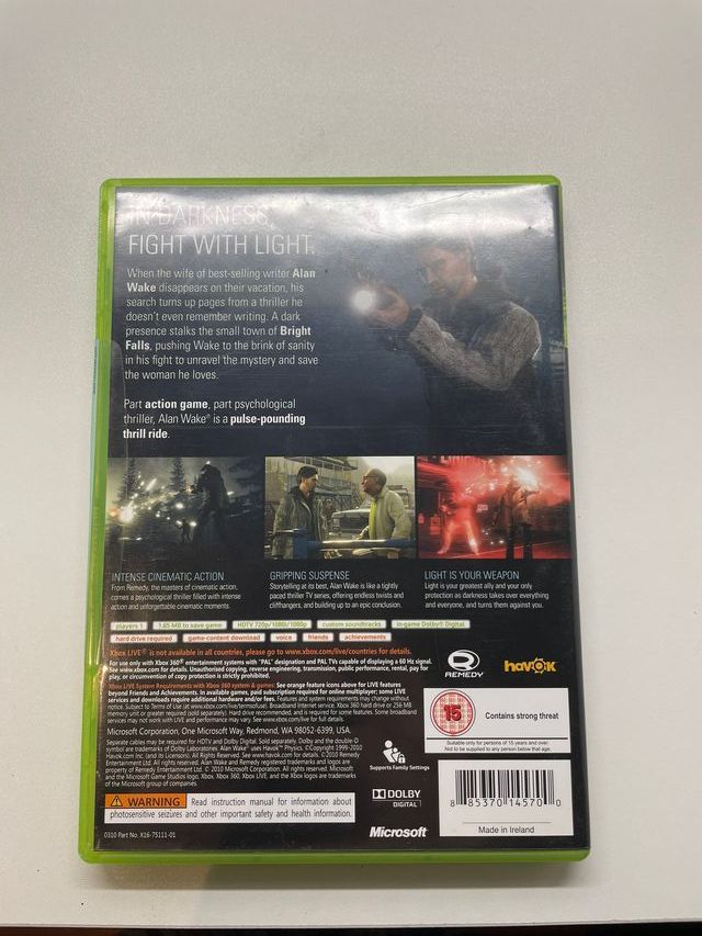 Alan Wake - Xbox 360