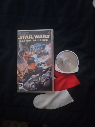 Juego psp Star wars lethal alliance
