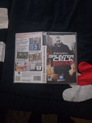 Juego psp splínter cell. Essential