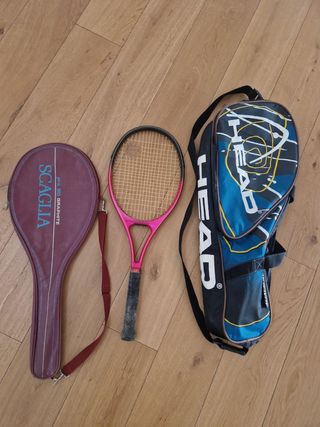 Racchetta e borsone tennis
