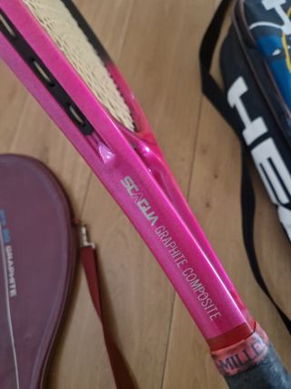 Racchetta e borsone tennis