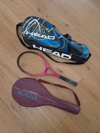 Racchetta e borsone tennis