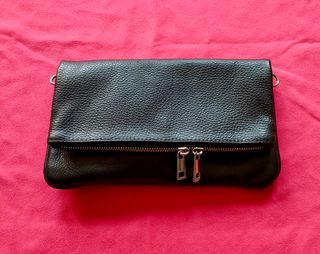 Bolso negro de piel de Genuine Leather