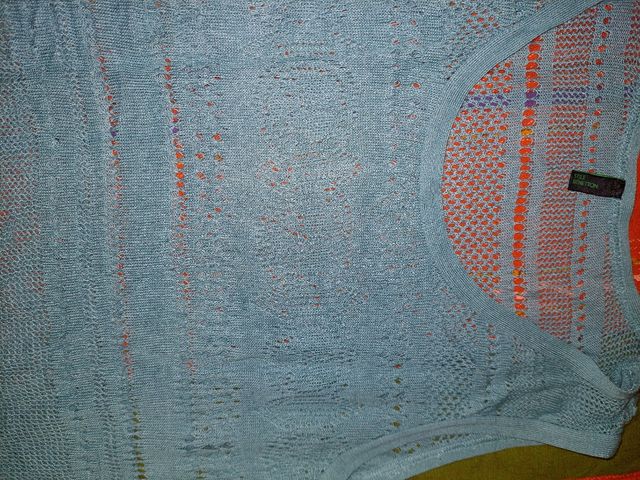 Canotta pizzo tg L benetton