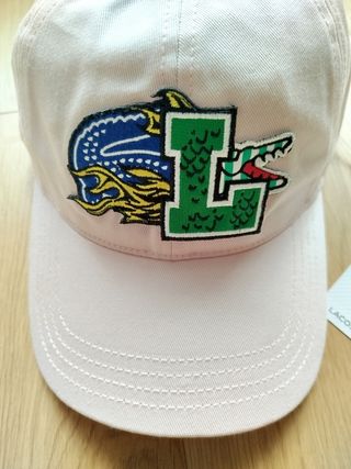 Gorra Rosa Lacoste Nueva a estrenar con etiqueta