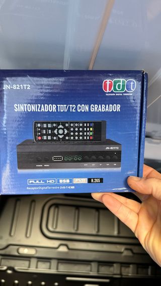 Receptor TDT/T2 con grabador