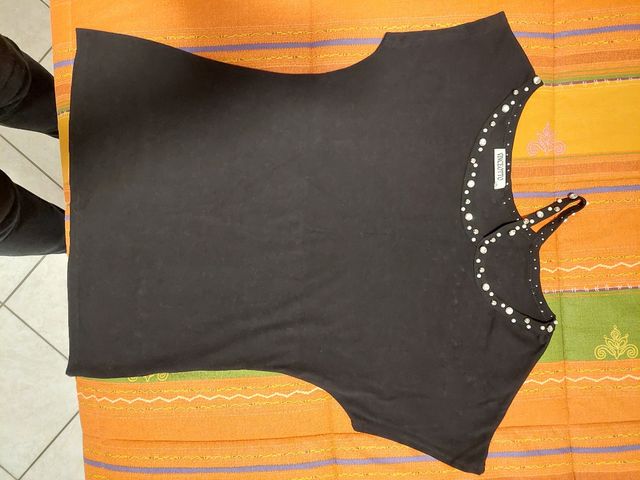 Maglietta strass tg L /xl