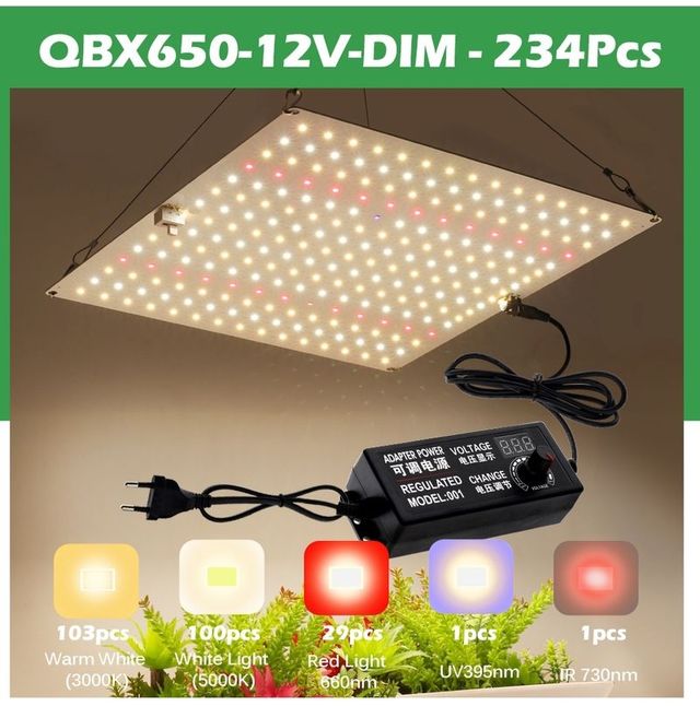 PLAFONES ALUMBRADO LED PARA CULTIVO