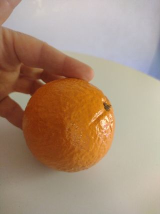 Arancia in marmo di Carrara 