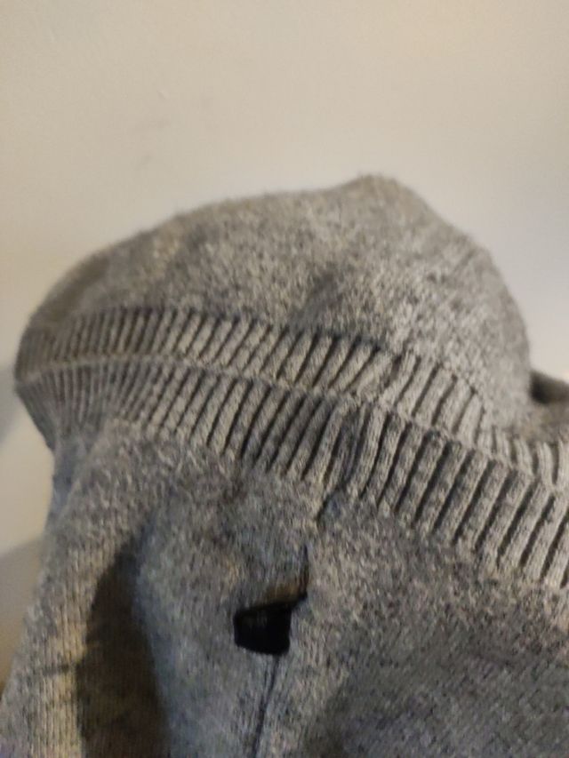 Cappello in lana doppio grigio