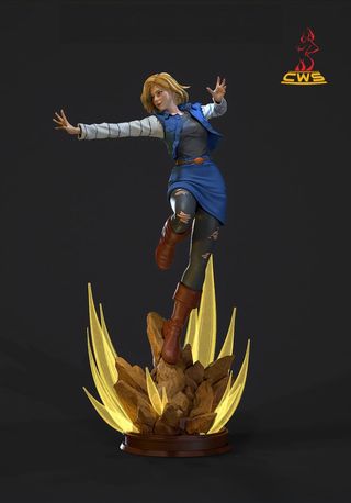 Droide N 18 - Dragon Ball figura