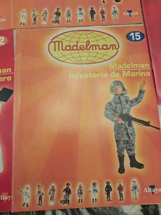 5 Fasciculos Madelman Altaya