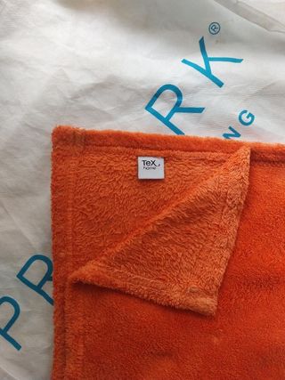 Coperta Pile 2,00 x 1,30 arancione della Tex Home