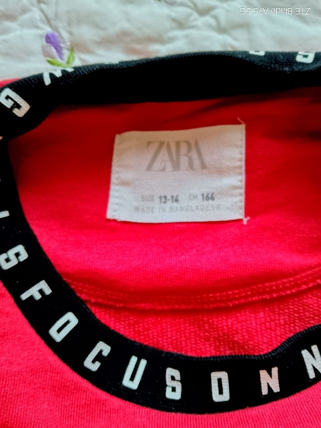 Sudadera chico Zara