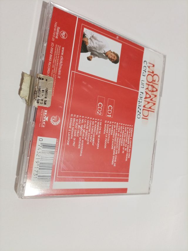 CD di Gianni Morandi C'era un ragazzo