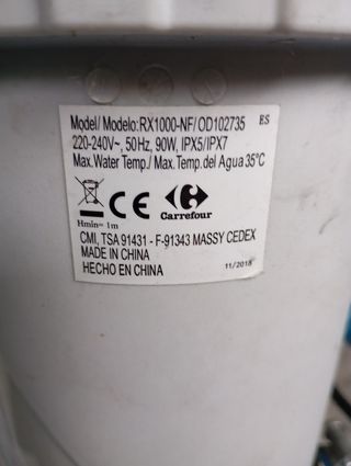 Depuradora con tubos piscina desmontable