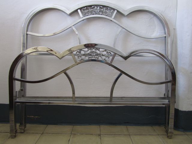 CAMA ANTIGUA NIQUELADA