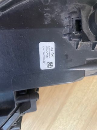Faro derecho audi A1
