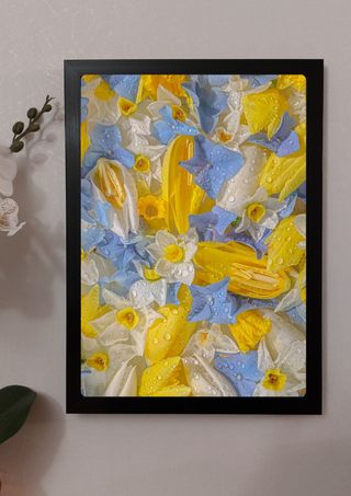 Quadro fiori aesthetic 