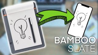 Bamboo Slate A4 a estrenar tableta de dibujo