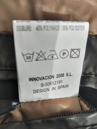 Parka tres cuartos impermeable 