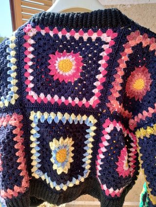 Cardigan giacca handmade fatta a mano