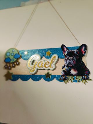 Carteles personalizados para puertas 