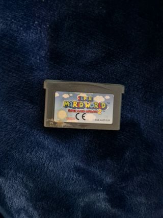 Super mario world Game boy advance 