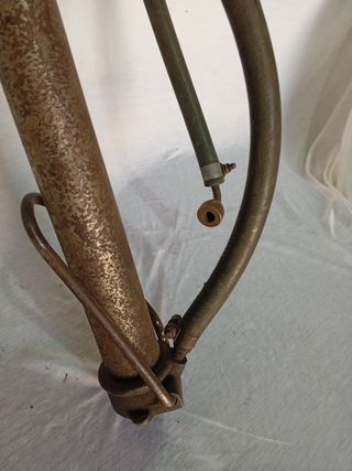 Bomba bicicleta antigua