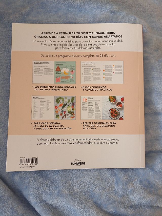 28 días para potenciar tu inmunidad: El plan con consejos prácticos y más de 100 recetas para lograrlo