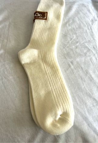 Ugg calcetines color crema 