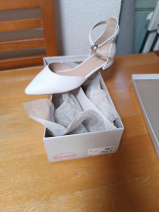 Zapatos blanco para novias